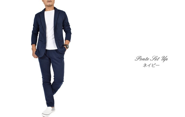 信頼も厚い スーツ テーラード ストレッチ 上下セット セットアップ メンズ 服&ファッション小物