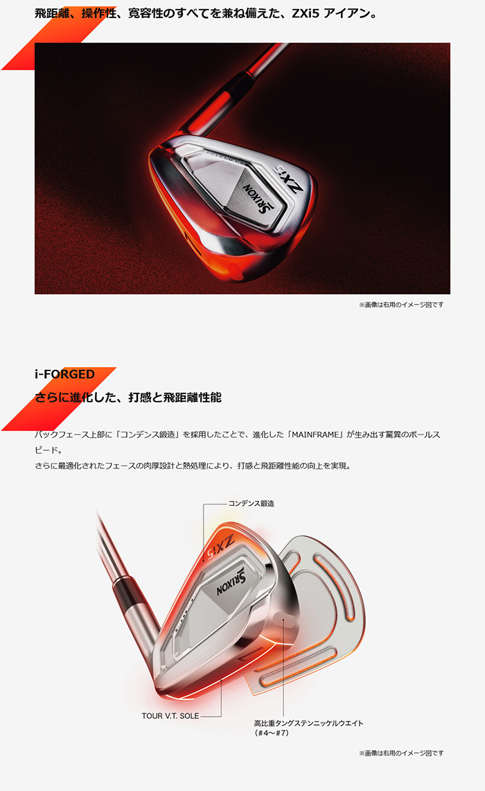 SRIXON ZXi5 アイアン(5本セット) N.S.PRO 950GH neo DST(アイアン