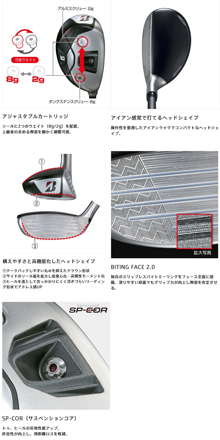 850neo（ブリヂストンスポーツ／ユーティリティ）（番手：3U）｜クラブ
