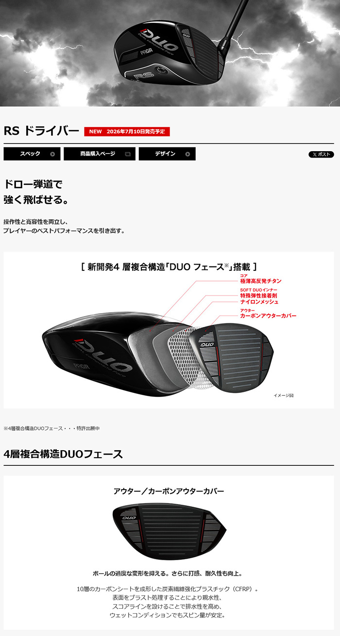 PRGR ゴルフ クラブ ウェッジ 26度 Fujikura SR 5番 PRGR ゴルフ
