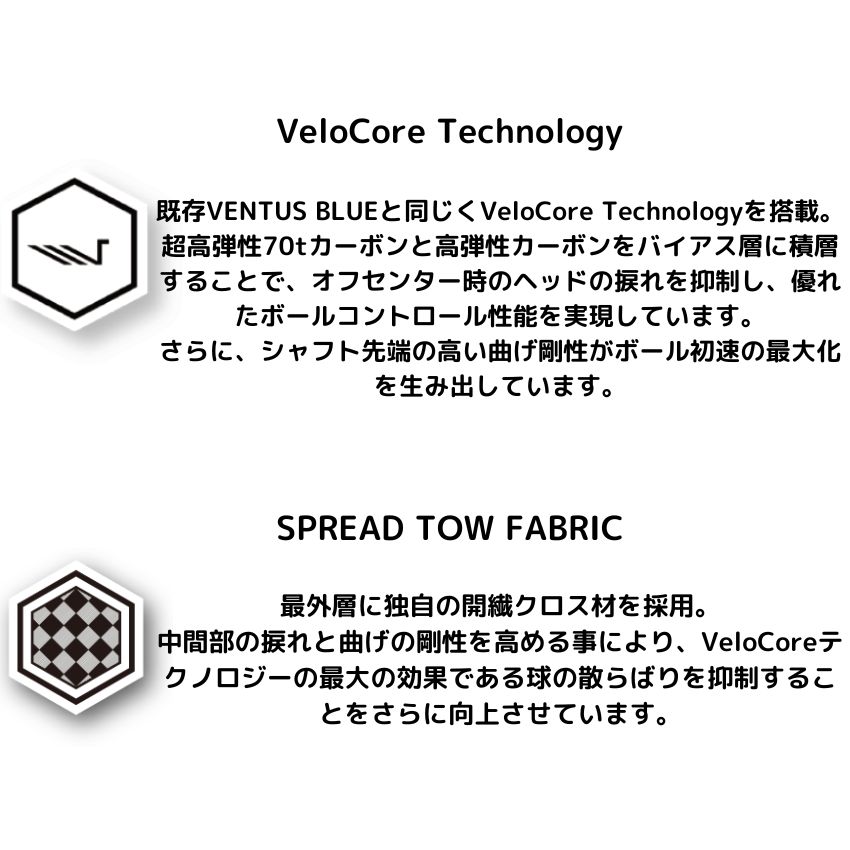 ヴェンタスＴR ブラック タイトリストスリーブ付きシャフト TSR2/3/4