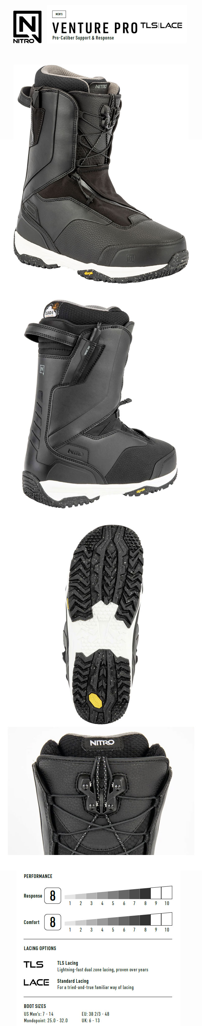 20‐21 NITRO VENTURE PRO ナイトロ　スノーボード ブーツ Nitro Venture Pro TLS Boots – Mud – Nitro Snowboards