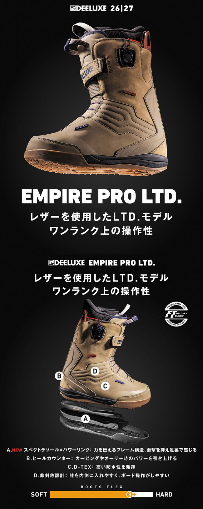 DEELUXE（ディーラックス） 予約 DEELUXE EMPIRE PRO LTD. CTF メンズ