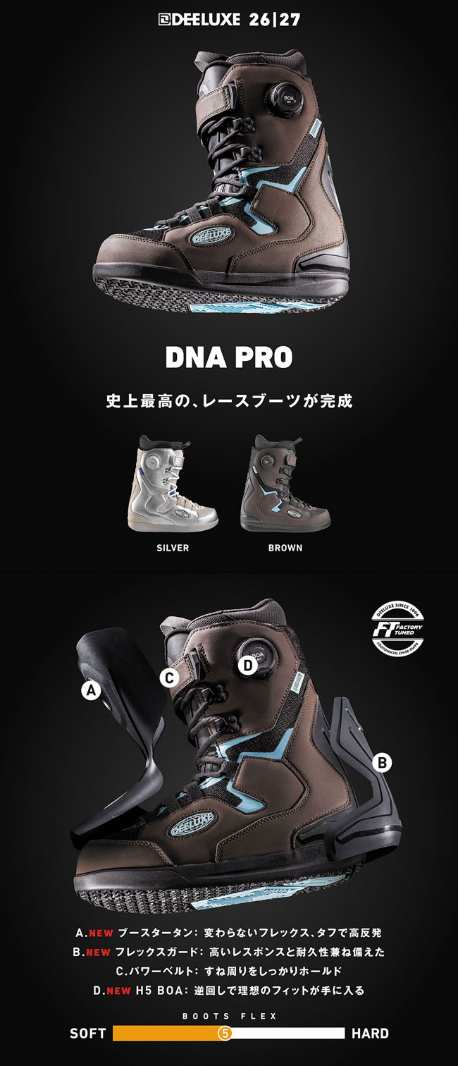 DEELUXE（ディーラックス） 予約 DEELUXE DNA PRO メンズ 26-27