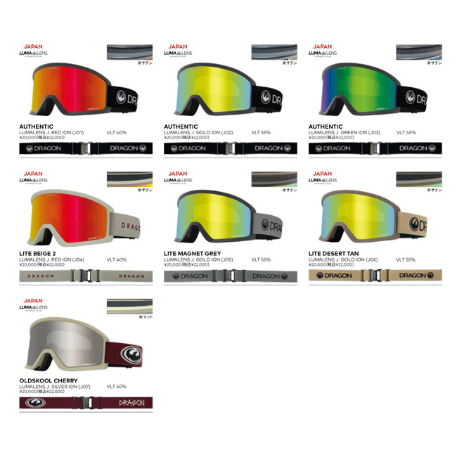 DRAGONドラゴン スノーゴーグル DX3 J.GOLD ION ホワイト ドラゴン（DRAGON） ゴーグル DX3 AUTHENTIC / LL J.GOLD ION (J02) 25