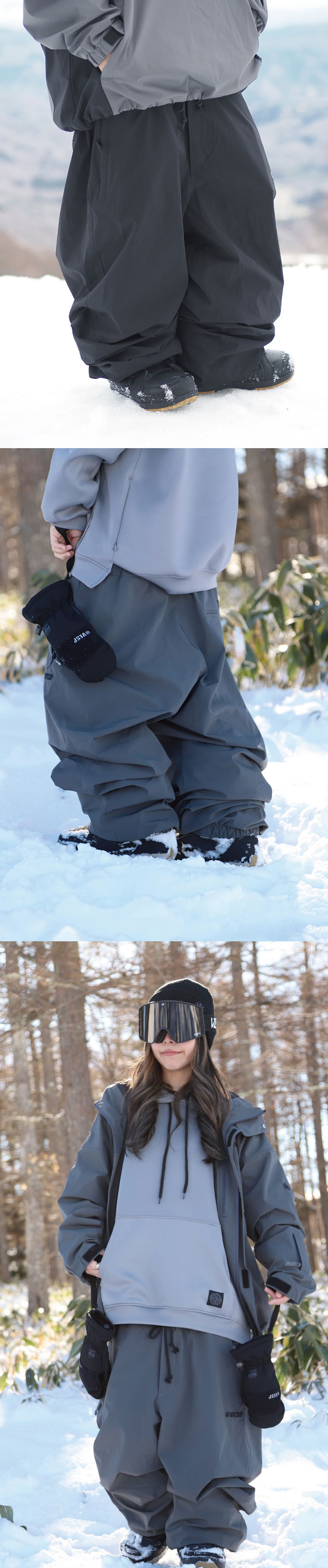 VESP（ベスプ） 予約 スノーボード ウェア パンツ Nylon Wide Easy