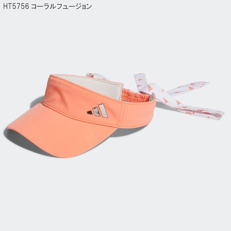 アディダス ゴルフ モノグラム リボンバイザー レディース 2023年春夏モデル MGR65