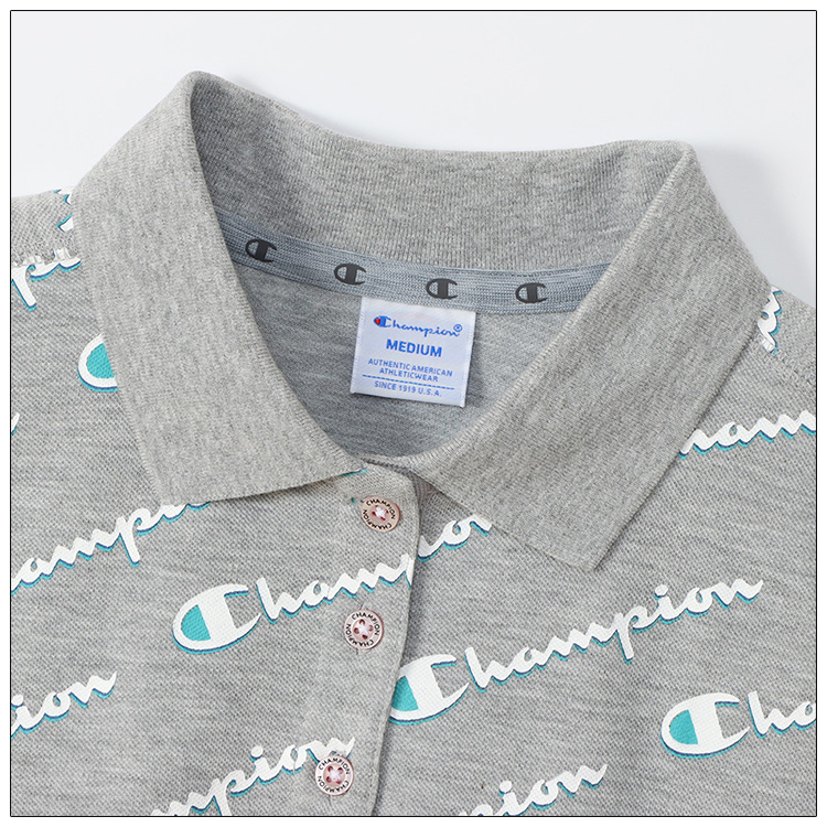 Champion - お値下げ　チャンピオン　ジャケット ゴルフ　CW-SG602 レディース Champion チャンピオン ゴルフ ポロシャツ 総柄プリント