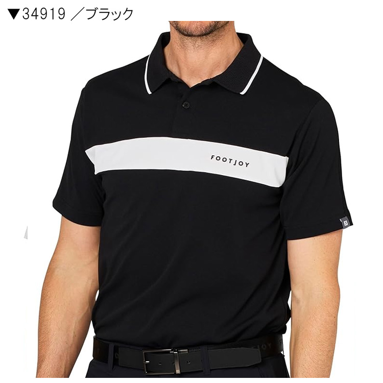 FootJoy（フットジョイ） メンズ チェストライン半袖ポロ FJ-S25-S02