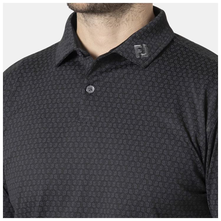 FootJoy（フットジョイ） メンズ 起毛サラマンダープリント 長袖シャツ