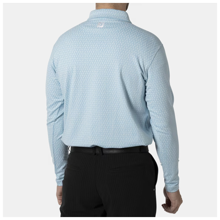 FootJoy（フットジョイ） メンズ 起毛サラマンダープリント 長袖シャツ