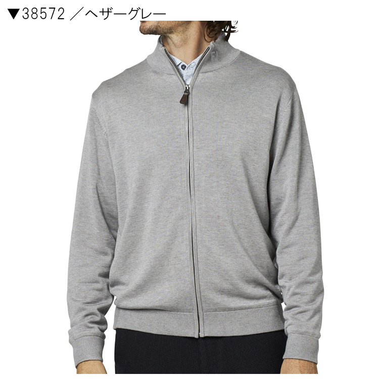 FootJoy（フットジョイ） メンズ 防風ライニングフルジップセーター FJ