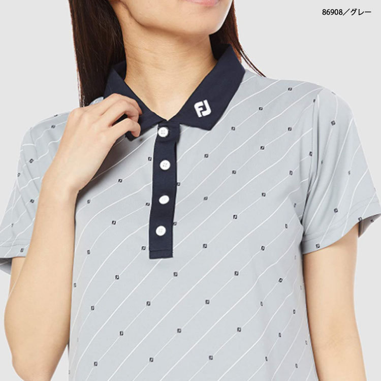 FootJoy - 【新品タグ付き】フットジョイ　ワンピース　半袖　ポロシャツ　チェックスカート FootJoy - 【新品タグ付き】フットジョイ ワンピース 半袖