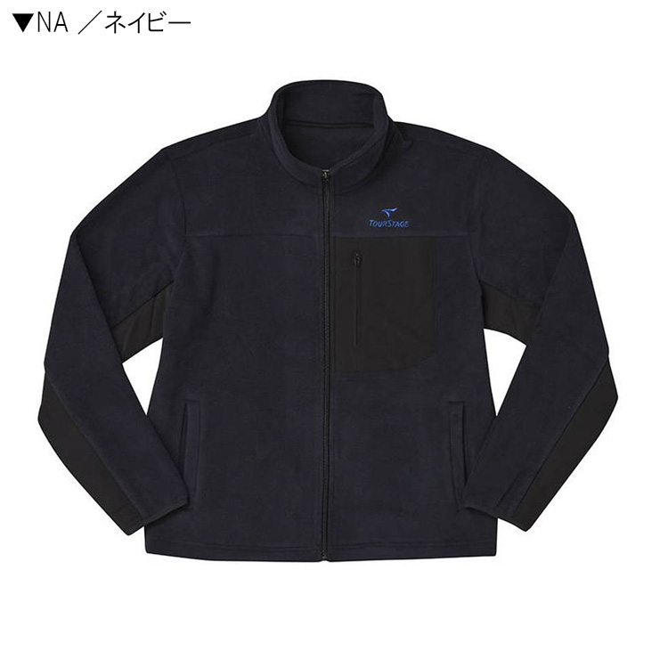 【値下げ】TOURSTAGE メンズ　防寒ジャケット M TOURSTAGE ツアーステージ メンズ フリースブルゾン DTT91D