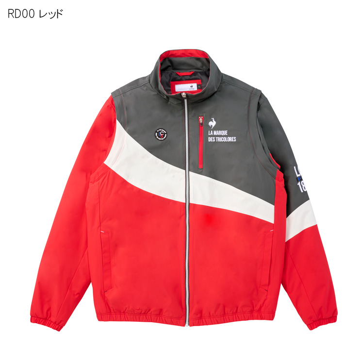6444【未使用】韓国モデル lecoqsportif golf 中綿アウター le coq sportif ゴルフウェア メンズ アウター/ルコック GOLF 中
