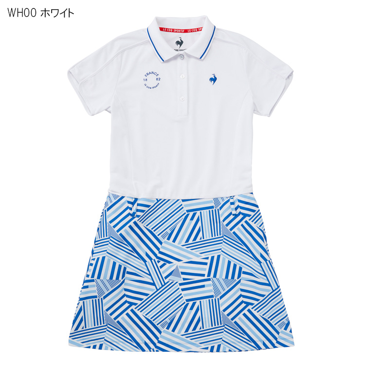ルコック ゴルフ　ワンピース　サイズLL le coq sportif GOLF ルコックゴルフ レディス フレンチボーダー