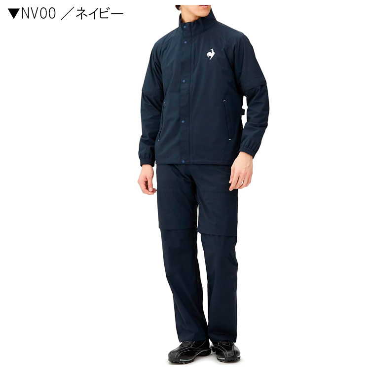 le coq sportif GOLF ルコックゴルフ メンズ 袖着脱式ストレッチ