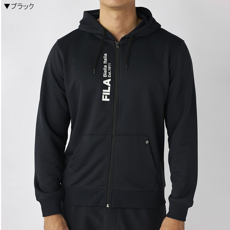 L 新品　 フィラ FILA　テニス　フルジップパーカー　メンズ　ゴルフ FILA GOLF フィラ ゴルフ メンズ パーカー フルジップスウェット