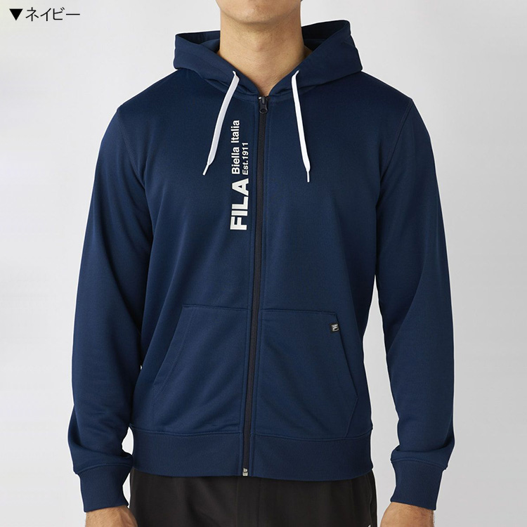 FILA GOLF フィラ ゴルフ メンズ パーカー フルジップスウェット