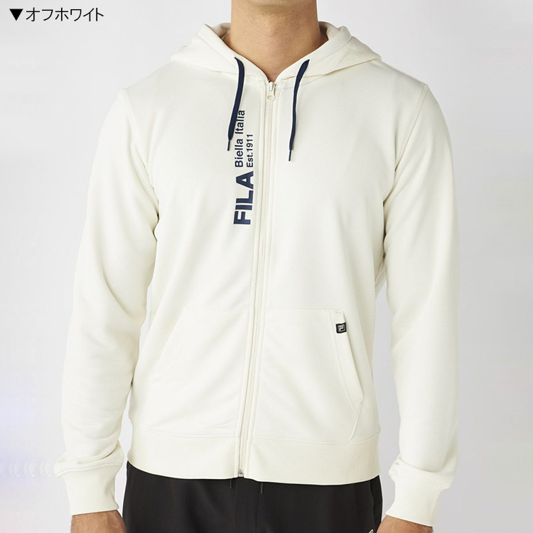 FILA GOLF フィラ ゴルフ メンズ パーカー フルジップスウェット