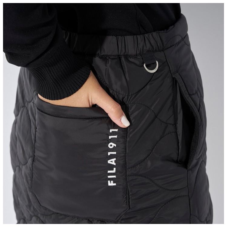 FILA（フィラ） ゴルフ レディス 中綿キルトラップスカート 793946