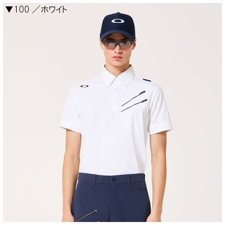 OAKLEY（オークリー） 半袖シャツ スカル クールストレッチ クロー