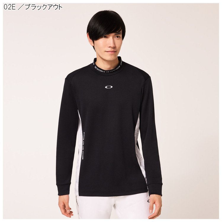 OAKLEY オークリー 長袖ハイネックシャツ スライトリー