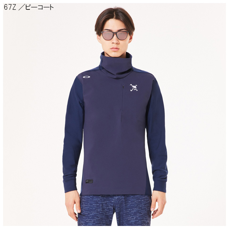 OAKLEY オークリー 長袖シャツ スカル コンフォータブル