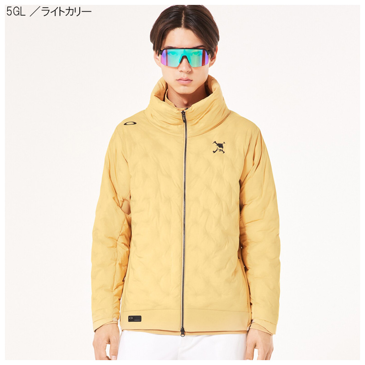 Oakley - 【OAKLEY／オークリー】GOLF スカル ダブルジップ撥水ジャケットM相当 Oakley - 【OAKLEY／オークリー】GOLF スカル ダブルジップ撥水