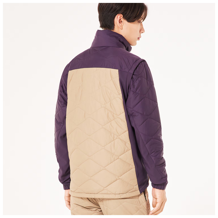 【極美品】オークリー　ジャケット　ベスト　ワンピース　アウター　ゴルフ　中綿 OAKLEY（オークリー） 中綿ブルゾン サプル インサレーション