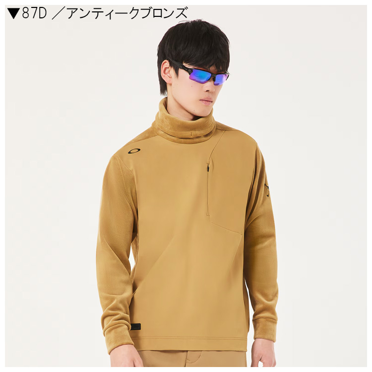 OAKLEY（オークリー） 長袖シャツ スカル コンフォータブルタートル