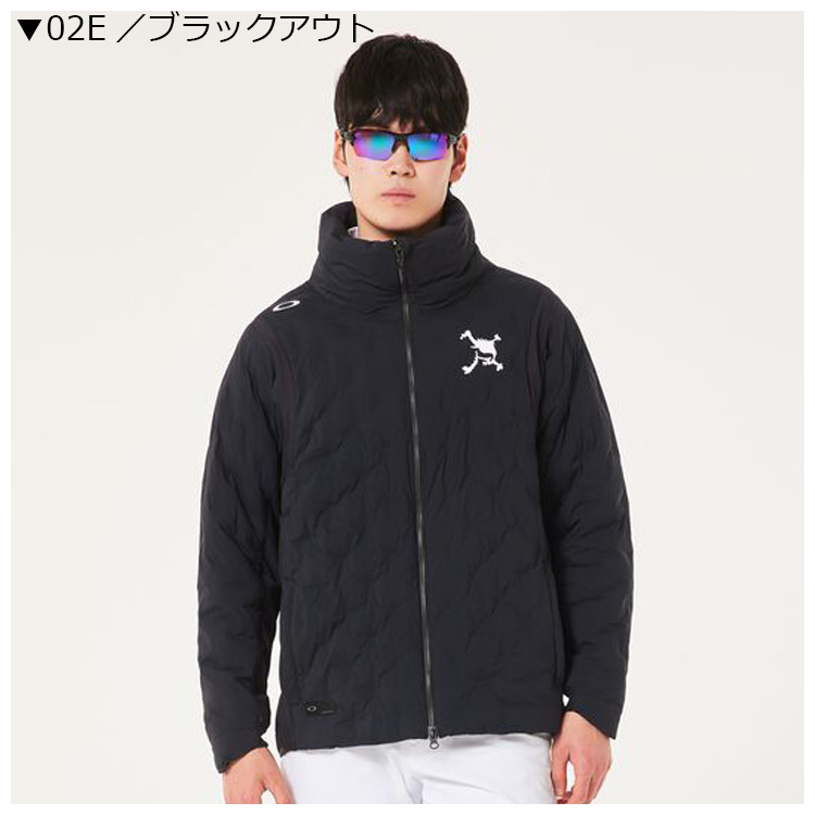 オークリー 中綿ブルゾン スカル アイデアリー ハイブリッド パフジャケット FOA408277 OAKLEY（オークリー） 中綿ブルゾン スカル アイデアリー ハイブリッド