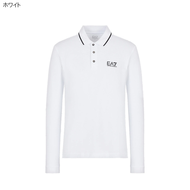 EA7 EA7/イーエーセブン 127-POLO SHIRT 長袖ポロシャツ PJ04Z-8NPF07