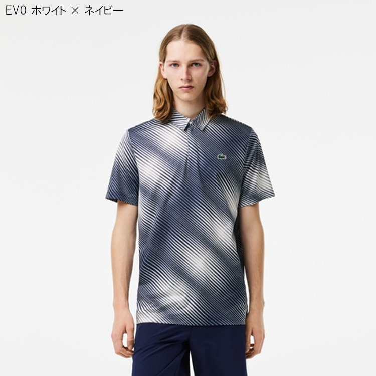 LACOSTE ラコステ メンズ グラデーションプリントウルトラドライ