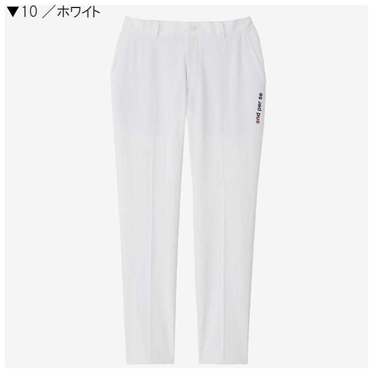 and per se パンツ and per se アンパスィ メンズ SWING DRYエアリーピケ パンツ