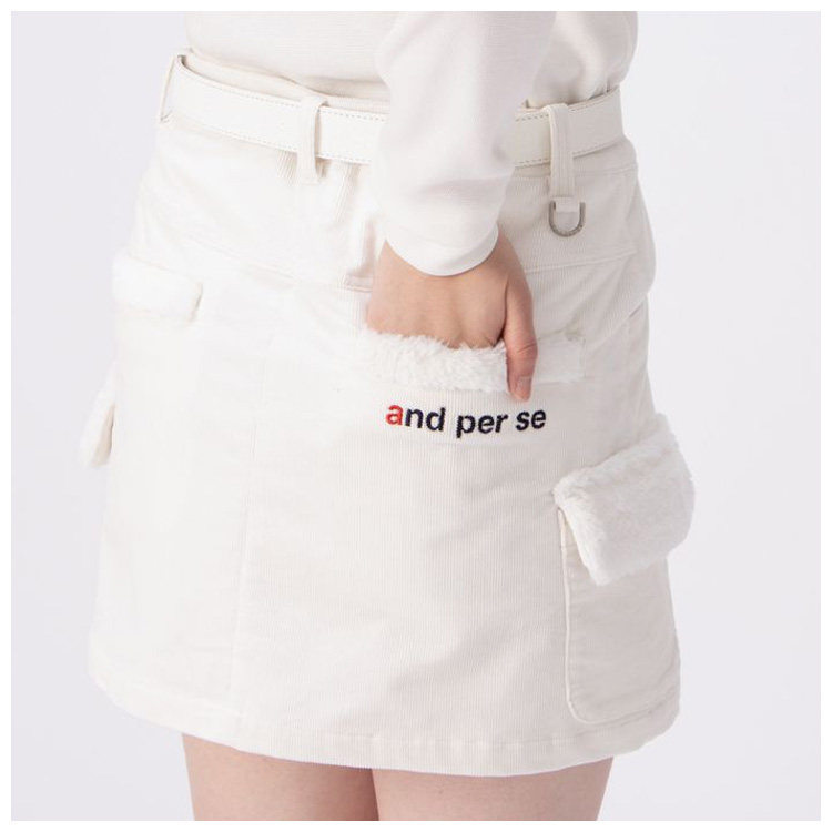 ★美品★and per se アンパスィ　レディース　セットアップ　サイズ　M and per se アンパスィ レディース マルチストレッチスカート