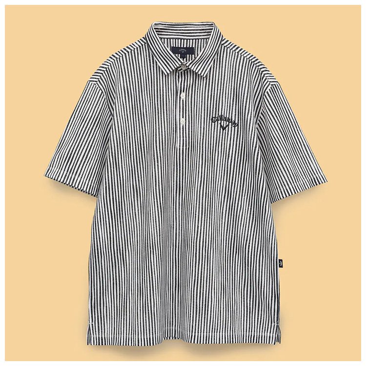 Callaway（キャロウェイ） ゴルフ メンズ かざあなメッシュストライプ