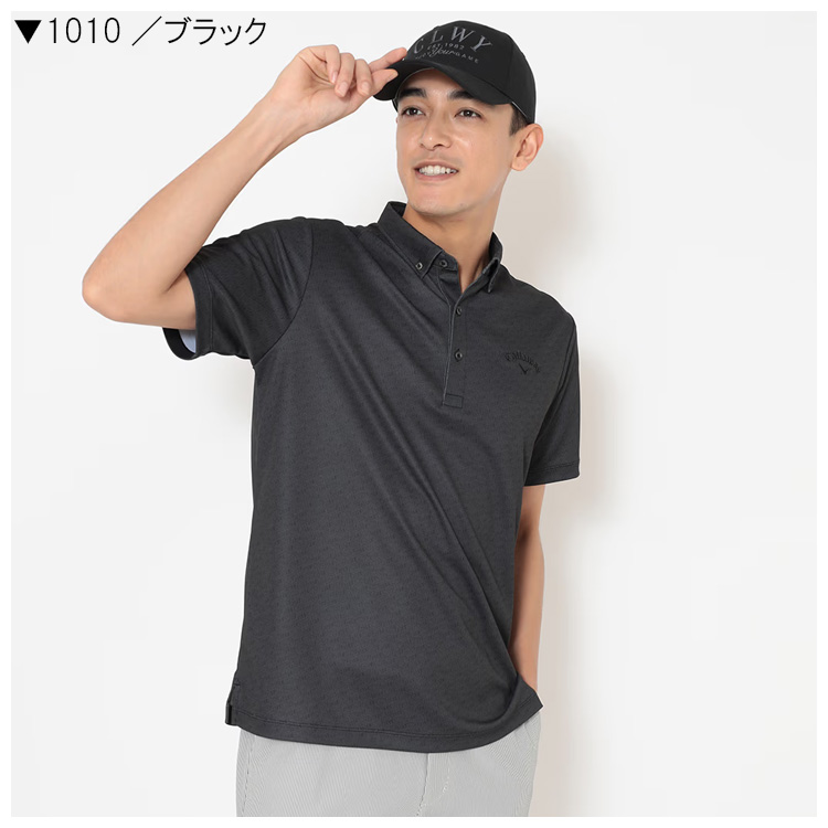 MOTHER DENIM キャロウェイ ゴルフ メンズ -3℃裏クール総柄ボタン