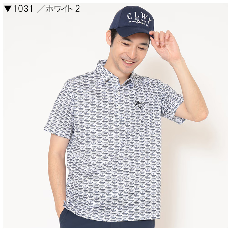 Callaway（キャロウェイ） ゴルフ メンズ かざあなメッシュロゴ