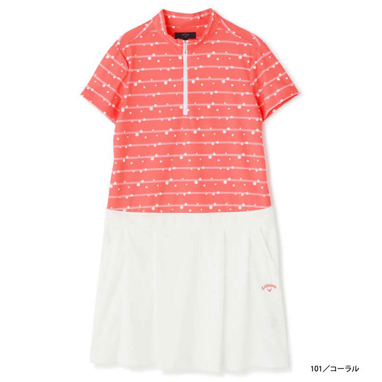 人気ショップが最安値挑戦 キャロウェイ ゴルフ レディース 21年春夏モデル ワンピースバブルプリントメッシュカノコ 241 オープニング大放出セール Terrarioskarungen Cl
