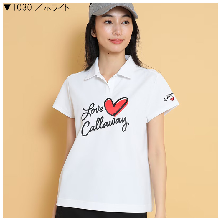 Callaway（キャロウェイ） ゴルフ レディース LOVEキャロウェイ半袖