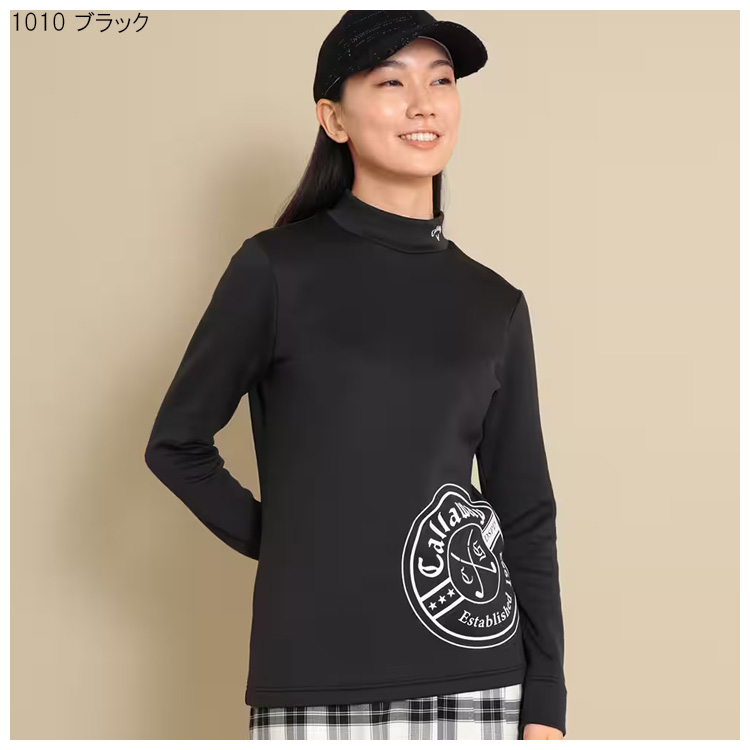 Callaway キャロウェイ ゴルフ レディース 裏起毛 長袖モック