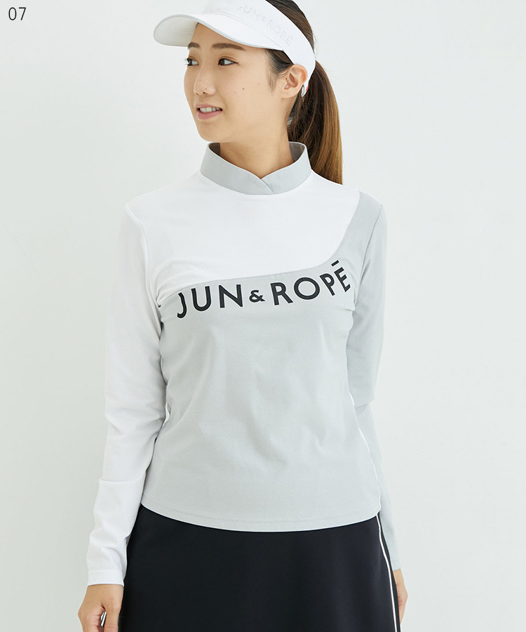 ジュン＆ロペ レディース L プライムフレックス チューリップ襟 プルオーバー JUN&ROPE' - ジュン＆ロペ レディース L プライムフレックス