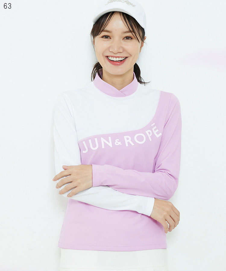 ジュン＆ロペ レディース L プライムフレックス チューリップ襟 プルオーバー JUN&ROPE' - ジュン＆ロペ レディース L プライムフレックス