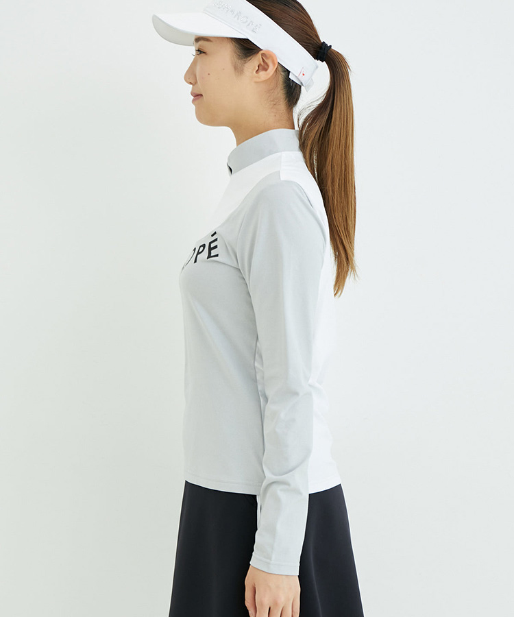 ジュン＆ロペ レディース L プライムフレックス チューリップ襟 プルオーバー JUN&ROPE' ジュン＆ロペ レディース プライムフレックス
