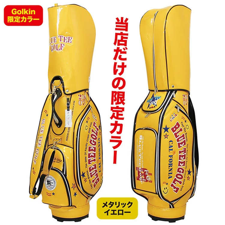 BLUE TEE GOLF ブルーティーゴルフ エナメル キャディバッグ CB