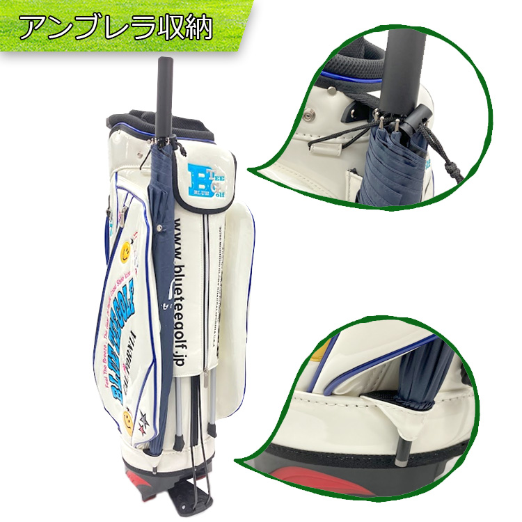 BLUE TEE GOLF ブルーティーゴルフ エナメル スタンドキャディ