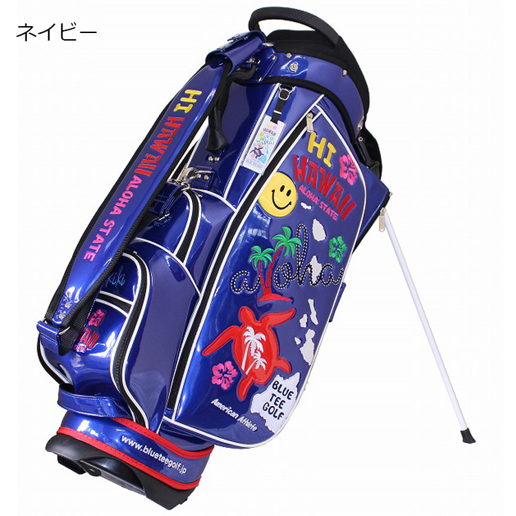 Ko Olina golf Club ミニディパック ブルー ハワイ限定 ブルーティーゴルフ HI HAWAII エナメル スタンドバッグ CB-021