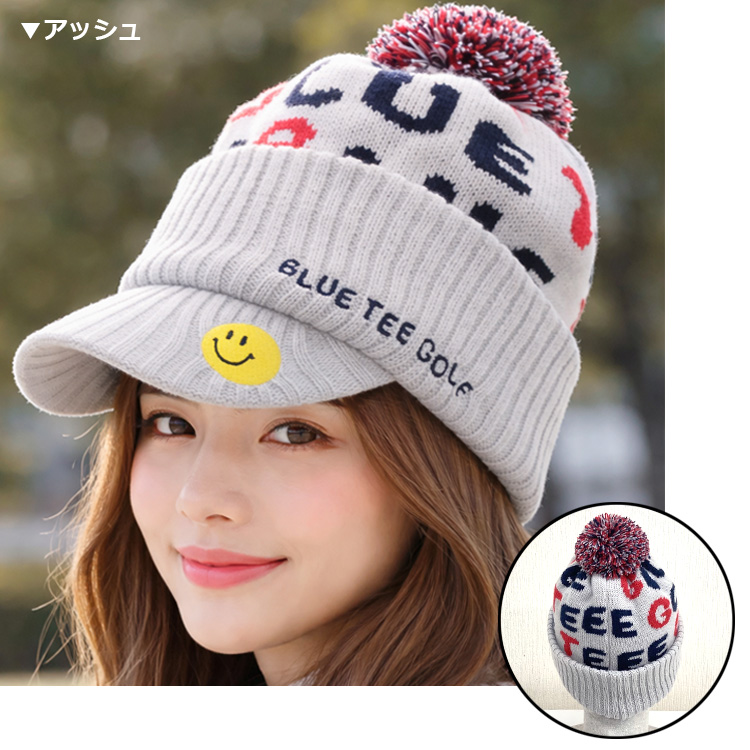 新品未使用！CPGGOLF☆ゴルフ☆バイザーニット帽 ブルーティーゴルフ バイザーニットキャップ NCP-002 : Golkin Yahoo