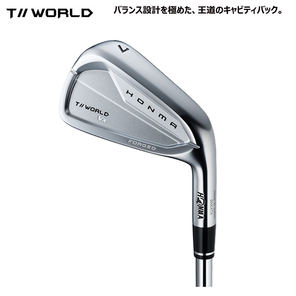 HONMA GOLF（本間ゴルフ） ホンマゴルフ T//WORLD Vx アイアン 5本組